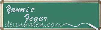 Yannic Feger Visitenkarte